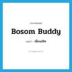 เพื่อนสนิท ภาษาอังกฤษ?, คำศัพท์ภาษาอังกฤษ เพื่อนสนิท แปลว่า bosom buddy ประเภท SL หมวด SL