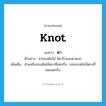 ตา ภาษาอังกฤษ?, คำศัพท์ภาษาอังกฤษ ตา แปลว่า knot ประเภท N ตัวอย่าง ตาของต้นไม้ มีตากิ่งและตาดอก เพิ่มเติม ส่วนหนึ่งของต้นไม้ตรงที่แตกกิ่ง, รอยของต้นไม้ตรงที่เคยแตกกิ่ง หมวด N